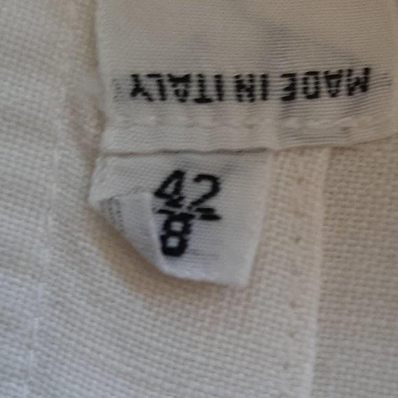 White Linen Dress - Picture 5 of 6